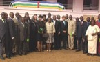 Centrafrique : Le Président François Bozizé installe le nouveau bureau exécutif de la chambre de commerce de Bangui