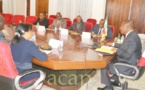Première réunion du Président Faustin-Archange Touadéra avec les présidents des institutions de la République