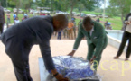 Deux ministres honorent la mémoire des pères de l'indépendance de la République Centrafricaine à Mokinda