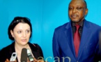 Le ministre Ange Maxime Kazagui  reçoit en audience la nouvelle Cheffe de la Délégation de l’Union Européenne, Samuela  Isopi