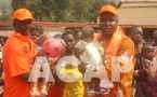 Centrafrique/Social: Remise des jouets aux orphelins et enfants malnutris au complexe pédiatrique.