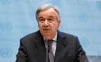 Arrivée à Bangui du Secrétaire général des Nations-Unies, Antonio Guterres