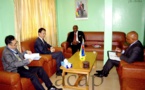 Rencontre du ministre Ange Maxime Kazagui avec certains chefs de mission diplomatique 