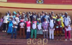 Installation à Bangui de la députée des jeunes filles à l’Assemblée nationale 