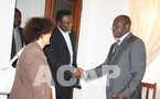 Centrafrique : la Représentante résidente de la Banque Mondiale reçue par le ministre d’Etat à la Communication