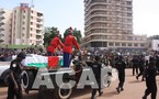 Centrafrique : passage émouvant du cercueil d'André Kolingba au centre-ville de Bangui