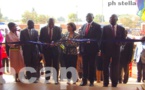 Le président de la République, Faustin Archange Touadéra inaugure un centre socioculturel à Boy-Rabe