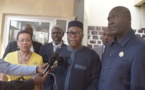 Arrivée à Bangui du président du Conseil économique et social du Bénin