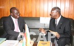 Centrafrique : la contribution des médias marocains à la couverture des prochaines élections au centre d'une rencontre de l'Ambassadeur du Maroc avec le Ministre d'Etat Cyriaque Gonda