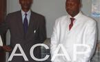 Simon Pierre Ndouba, Directeur sortant de l’ACAP, passe la main à Alain-Bertrand Kogalama, le directeur entrant