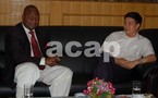 L’Ambassadeur de Chine à Bangui reçoit le Directeur de l’Agence Centrafrique Presse