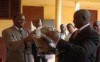 Réception d’une quinzaine de toges d’un montant de neuf millions FCFA.