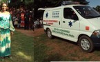 Remise d’une ambulance au centre de Santé de Carnot