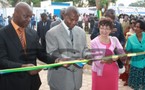 Le premier ministre Faustin Archange Touadera  lance les travaux de projet du Réseau de Télécommunication Haut débit  à fibre optique en République Centrafricaine