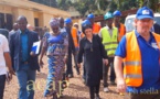 L’Ambassadrice samuela Isopi visite les différents chantiers financés par l’Union Européenne