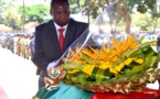 Hommage des autorités centrafricaines au défunt directeur général de la gendarmerie
