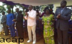 Célébration à Radio Centrafrique d'un culte d'action de grâce pour le ministère de la Communication