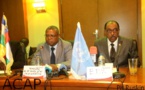 Fin à Bangui de la visite du directeur exécutif de l’ONUSIDA Michel Sidibé