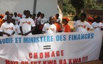 Sit-in du personnel  de la SOCACIG
