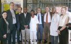 Le Directeur général de la coopération de l'Union Européenne Stéfano Manservisi visite le Complexe Pédiatrique de Bangui