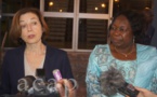 Visite à Bangui de la ministre française des Armées Florence Parly