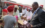 Plus d'un millier d'enfants fêtent Noël à Bangui avec le Président Touadéra 