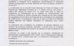 Communiqué de Presse