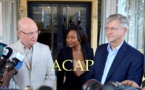 Arrivée Bangui de MM. Chergui de l'Union africaine et Lacroix des Nations Unies dans le cadre de la mise en œuvre de l'Accord de paix