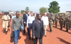 La mission conjointe de l'Union africaine et des Nations-Unies en visite de terrain à Bambari et à Bangassou