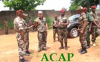 Visite du général Jean-Pierre Perrin à l’état-major des armées centrafricaines 