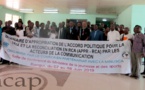 Le consortium des médias privés de Centrafrique s’approprie l’accord politique pour la paix et la réconciliation en République centrafricaine