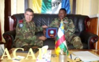 Visite du général Herminio Maio à l’état-major des armées centrafricaines