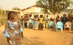 Visite humanitaire des membres de Aglow International Centrafrique aux détenues de la Maison d’arrêt de Bimbo à l’occasion de la Noël 2011