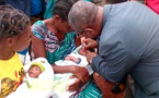  Lancement à Bégoua du 2ème round de la campagne de vaccination contre la poliomyélite dans 21 districts sanitaires de Centrafrique
