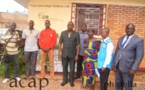 Remise des kits maraichers au groupement Ngoulépka de Bimbo