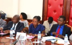 La ministre Virginie BaÏkoua annonce la décrue du fleuve Oubangui et les risques de contamination