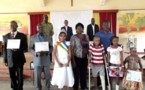 Centrafrique: Mme Annie Gisèle Name exhorte les élèves des écoles FATEB et Centrafricano-Turque à plus d’efforts