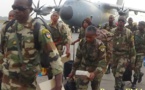 Des éléments des forces spéciales centrafricaines en fin de stage au Gabon