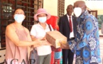 Don de la congrégation chinoise de Centrafrique au ministère des Actions Humanitaires