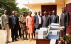 Remise des lots de formulaires pénitentiaires à la prison Centrale de Ngaragba