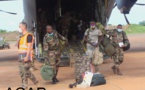 Retour à Bangui des stagiaires militaires centrafricains après un stage au Gabon