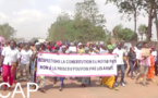 Une marche pacifique pour la paix en République Centrafricaine