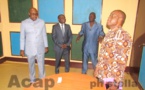 Le Directeur général de l’Energie Centrafricaine visite la station de Radio Centrafrique