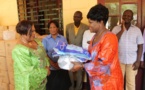 La Ministre des Affaires sociales, Mme Lucile Mazangué s’engage de remettre les dons aux victimes de dernières inondations à Bangui