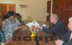 La Ministre Des Affaires Etrangères, Léonie Banga-Bothy témoigne sa gratitude à l’Organisation Internationale de Migration (OIM) pour son opérationnalité
