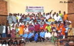 Les membres de la société Saint Vincent de Paul de Bangui et des provinces en formation
