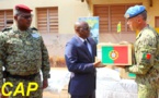 Le contingent Portugais de la MINUSCA dote les Forces Armées Centrafricaines  en matériel biomédical