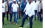 Le Président Touadera a donné le coup d’envoi de la coupe du 30 mars