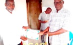 Le Président Eddy-Symphorien Kparékouti honore les dignitaires du 5e arrondissement de la ville de Bangui