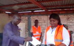 Déroulement  du vote  référendaire constitutionnel à la mairie de Bégoua